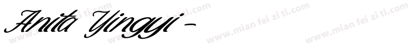 Anita Yingyi字体转换